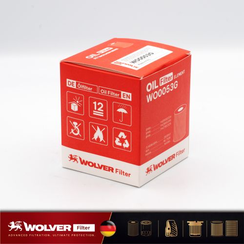 Lọc Nhớt Động Cơ: Wolver WO0053G